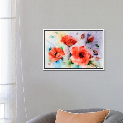 Poppies 1 Piece Painting on Canvas