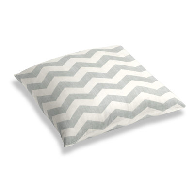 Live Wire Linen Blend Chevron Square Pillow Cover & Insert