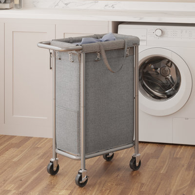 Laundry Basket With Wheels