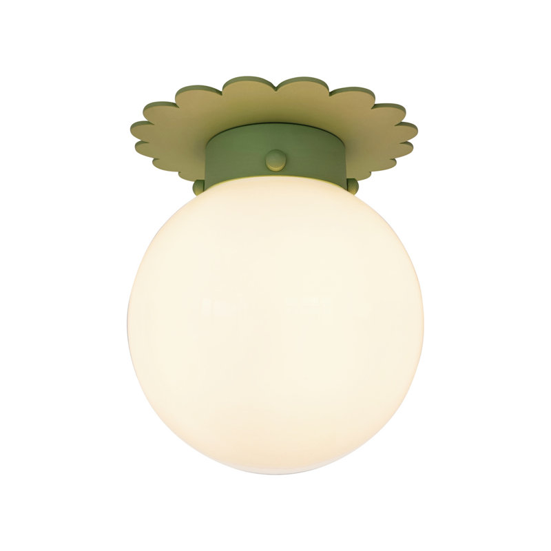 Amanda Lindroth Fancy Scalloped Flushmount