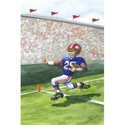 Touchdown by Jay Throckmorton - Wrapped Canvas Painting