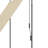 Outsunny D Polyester Cover Retractable Patio Awning-96884673-96884672