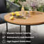 Ensemble bistro pour terrasse avec coussin amovible 2 personnes Wilmette-193231822-193231823