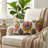 Earth Geometric Throw Pillow-89992679-89992680