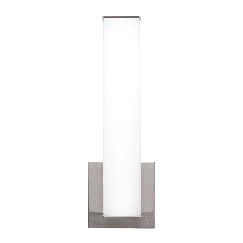 Applique à DEL 14 po Oleta - 120 à 277 V - 5 TAC, Nickel satiné