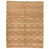 Handmade Silk and Wool Area Rug