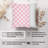 Gingham Pattern XV Pink Modern-99600855