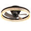 Ventilateur de plafond moderne, ventilateurs avec lumières, ventilateur de lustre avec télécommande