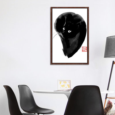 Cat Ball 1 Piece Wall Art on Canvas