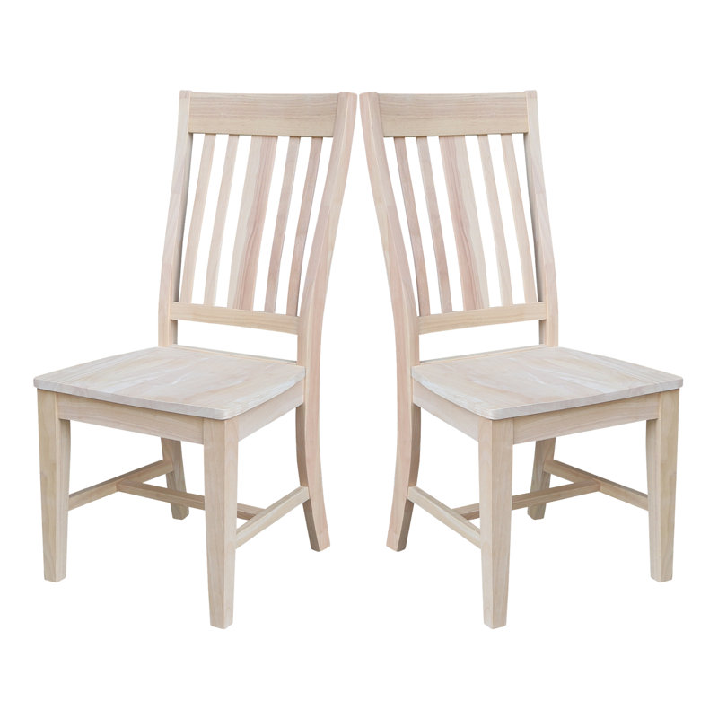 Chaise en bois massif Benson