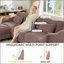Canapé modulaire ergonomique rembourré en chenille-937134385-937134386