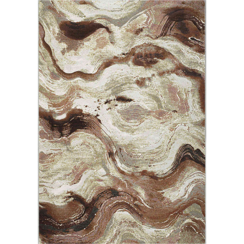 Galleria Abstract Area Rug, Rectangle 80 x 150cm