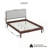 Wyller Rubberwood Platform Bed