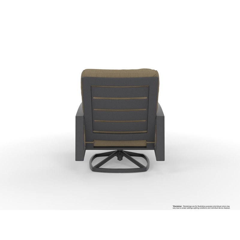 Arc Outdoor Lounge Chair, Sahara Cafe, Carbon Black