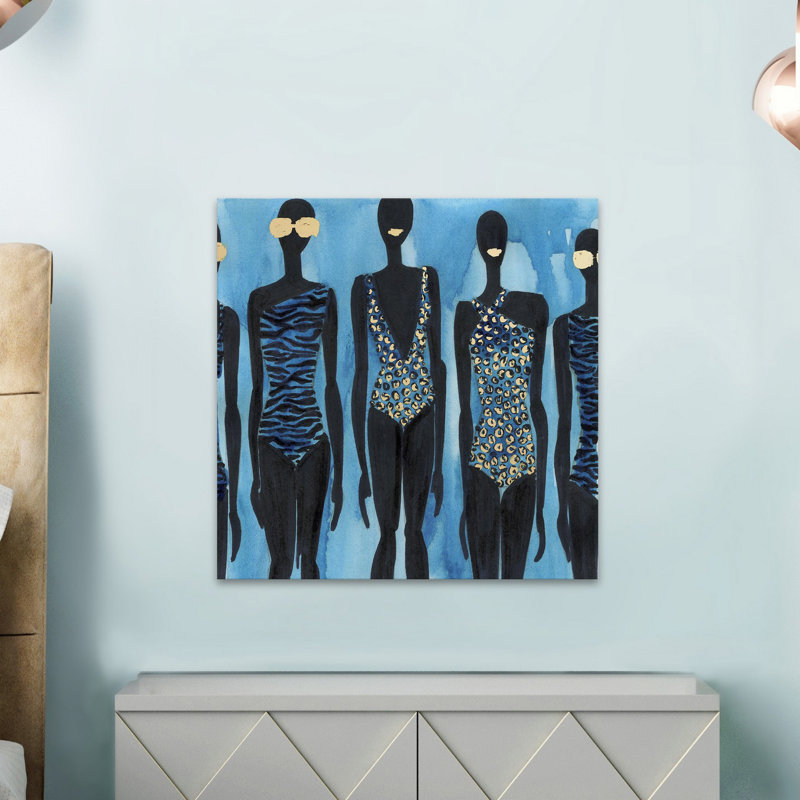 Wrapped Canvas Painting, 45cm H x 45cm W