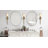 1 - Light Dimmable Solid Brass Wallchiere with Alabaster Shade-820693185