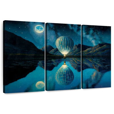 Montgolfière illuminée Mehar