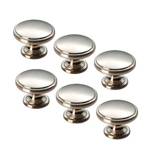 Heritage Brass Cabinet Knob Stepped Disc Design with Rose 38mm