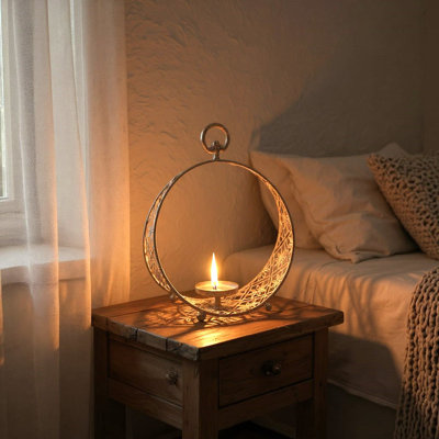 Metal Tabletop Tealight Holder