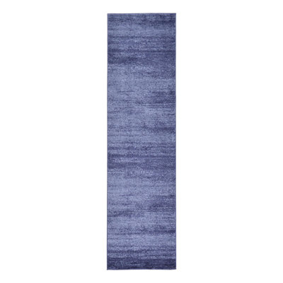 Tapis bleu marine Franchester