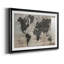 Carte du monde - ensemble de 2 reproductions de cadres photo-1704241473-1704241477