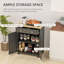 Buffet avec comptoir en bois, tiroirs et tablette réglable-1060681862
