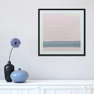 « coucher de soleil ii », impression sur toile