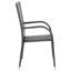 Alirra Stackable Outdoor Patio Dining Armchair-134710313