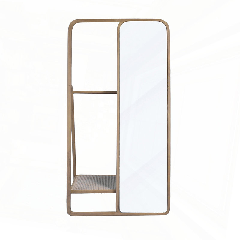 Clothes Hanger With Mirror
