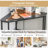 Computer Desk with Built-In Electrical Outlet-204094282