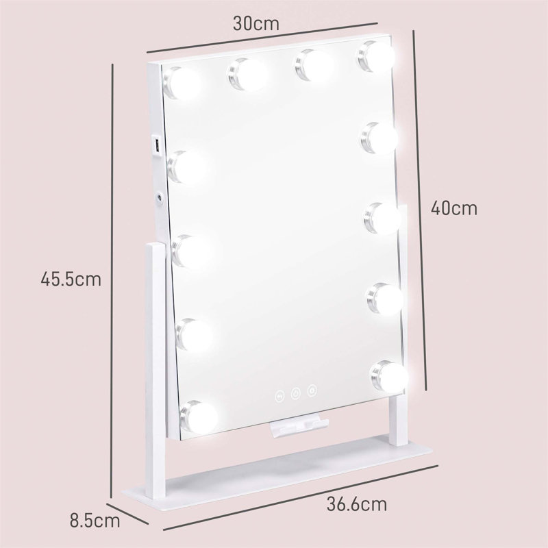 Demetrias Metal Rectangle Floor Mirror