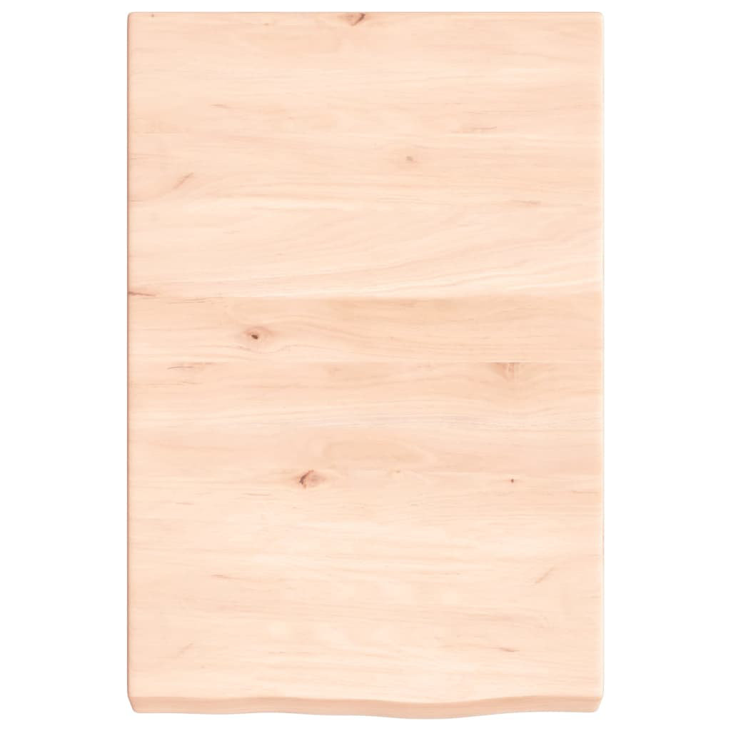 Bathroom Countertop Untreated Solid Wood