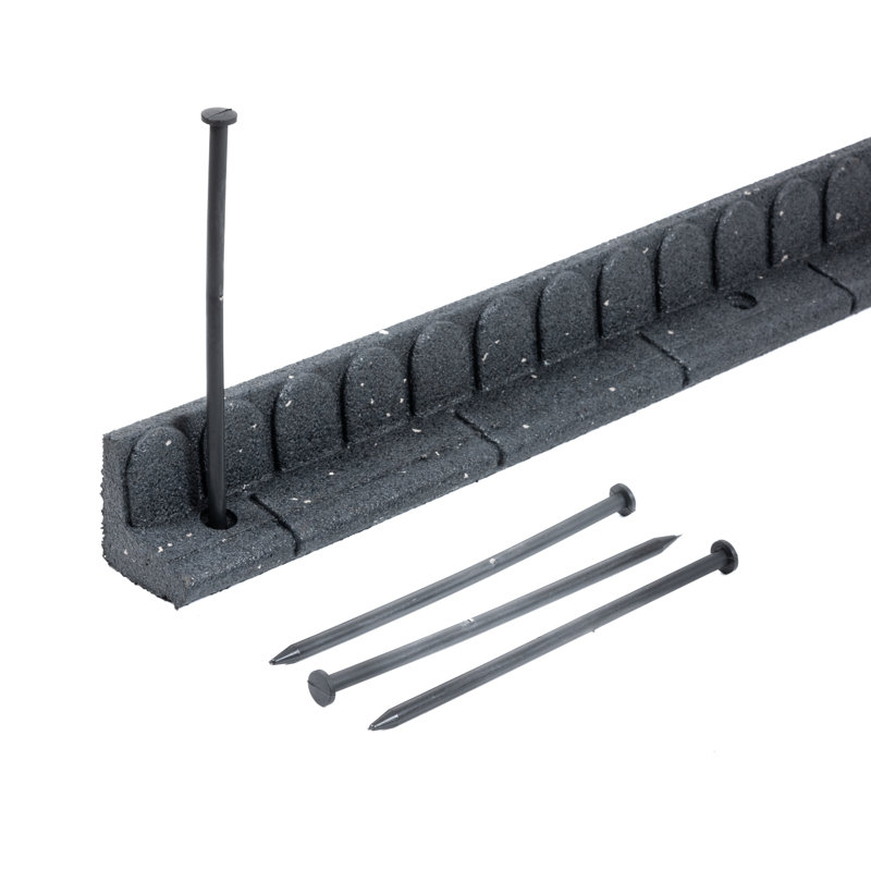 MOWER-BORDERS Landscape & Nature Rubber Garden Statue, Grey