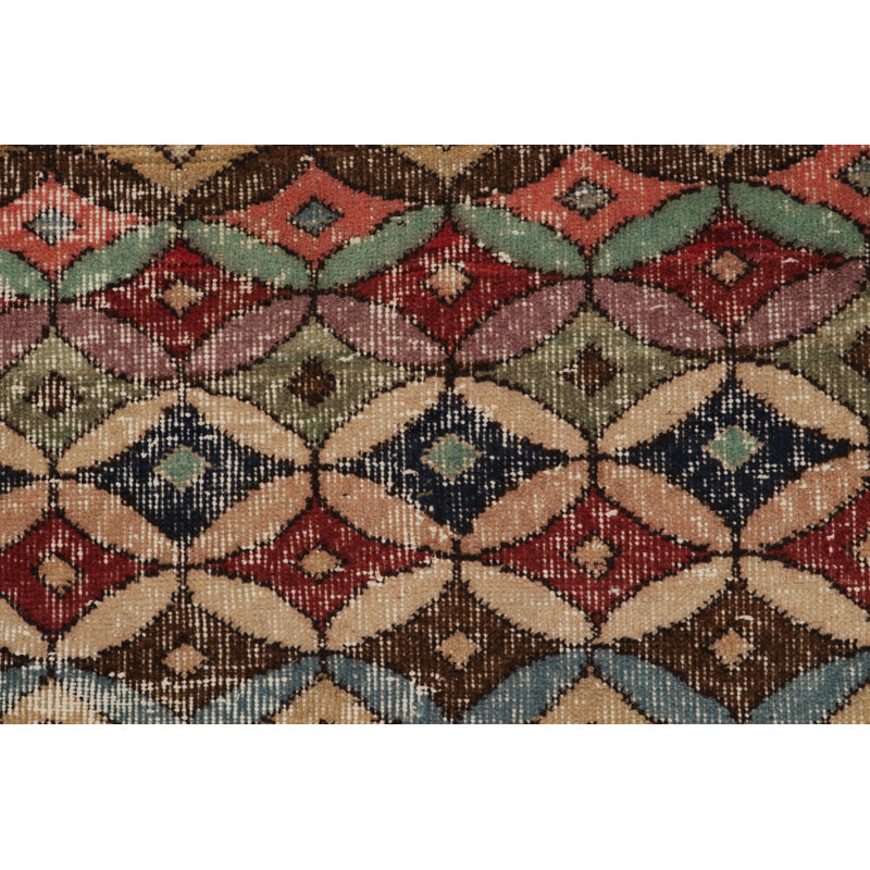 One-of-a-Kind 4'11" X 5'1" Hand Knotted Area Rug