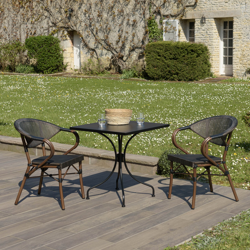 Lanark 2 - Person Patio Dining Set with Square Table