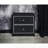 Black & Silver Accent Table with Diverse Practical Usage Features