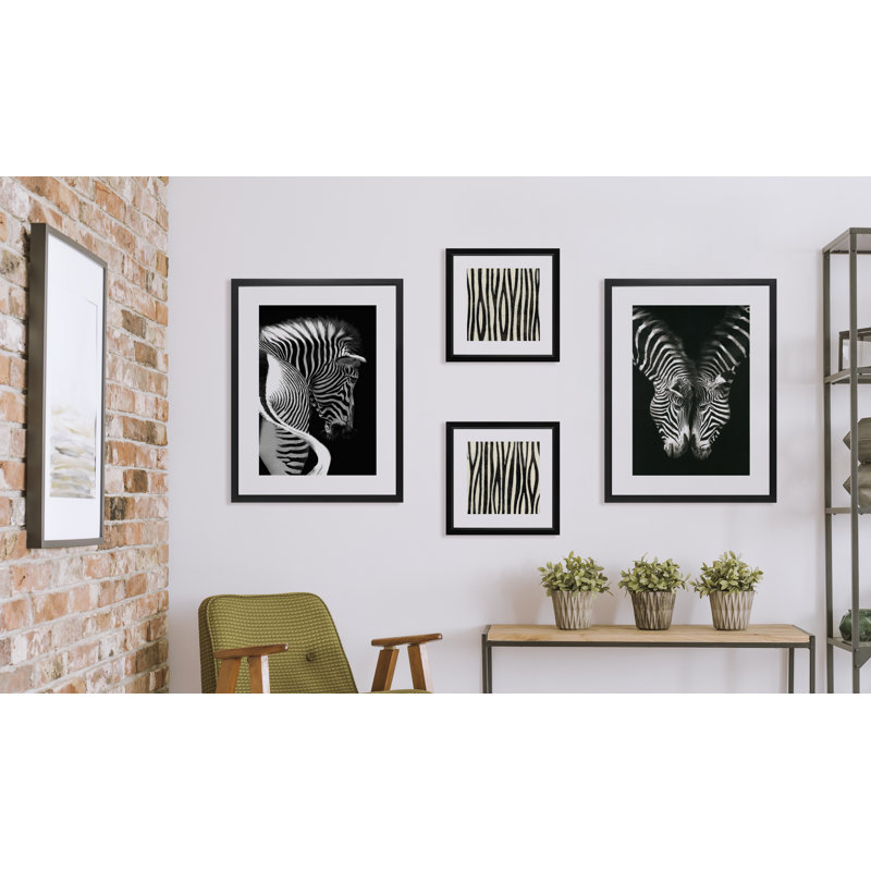 Zebra - Print on Wood