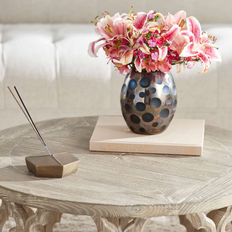 Sei Bud Ceramic / Porcelain Table Vase, 2" H x 7.5" W x 6.5" D