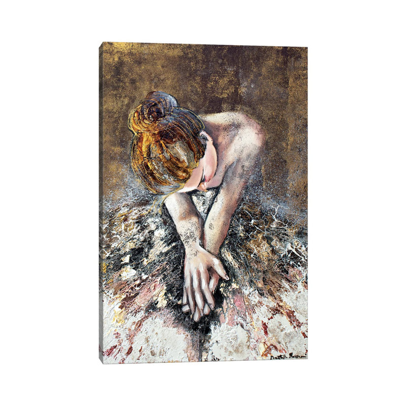 Lost... by Donatella Marraoni - Painting on Canvas, Wrapped Canvas, 30.48 cm H x 45.72 cm W