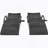 Outdoor Wicker Chaise Lounge Chairs Set Of Two With Pull - Out Side Table, Adjustable Backrest For Patio, Poolside Sunbathing And Relaxation-342772768