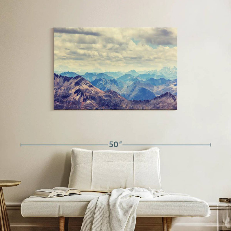 Alvord Huayhuash Mountain Range, 26" H x 39" W