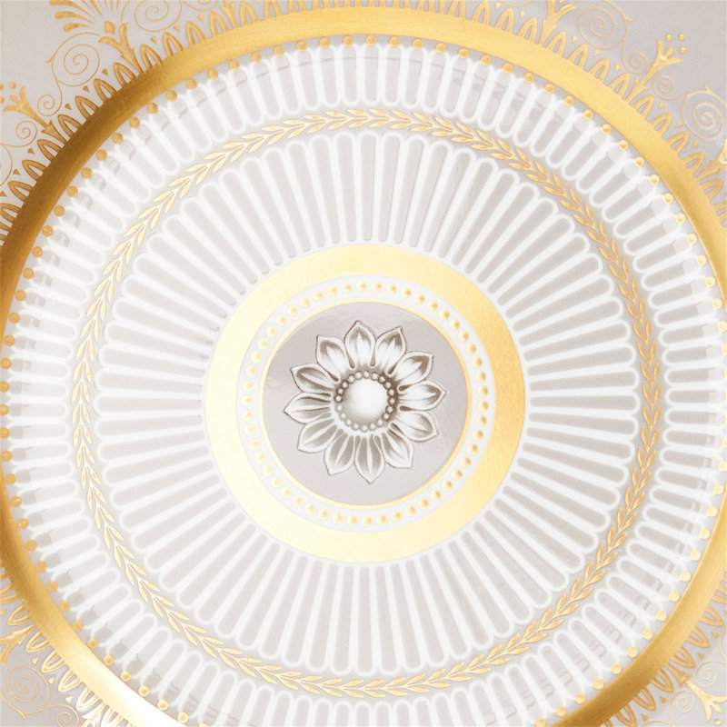 Anthemion Gray 8.1in Plate