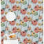 Rouleau double de papier peint floral amovible