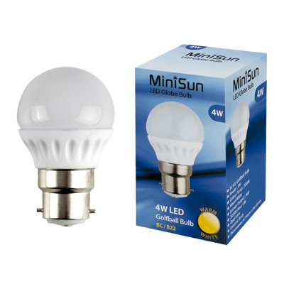 40W Equivalent G16.5 E14/Small LED Bulb