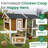 Tincher 33.2 Square Feet Chicken Coop with Chicken Run For Up To 6 Chickens
