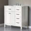 Ensemble de meuble-lavabo 36 po avec lavabo, armoire de salle de bain avec tiroirs, structure solide et panneau en bois aggloméré-111282366