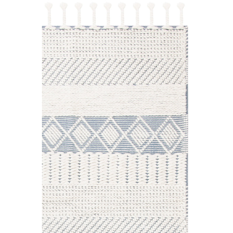 SunPrairie Hand Woven Wool Southwestern Rug, Rectangle 8' x 10'