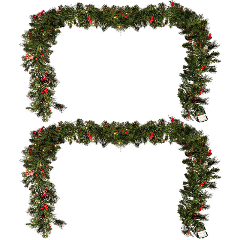 9' Spruce Artificial Christmas Garland