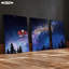 3 Piece Wrapped Canvas Print
