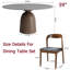 Grey Sintered Stone Dining Table Set For 4-718228741
